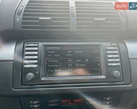 Серый БМВ Х5, объемом двигателя 3 л и пробегом 334 тыс. км за 12500 $, фото 11 на Automoto.ua