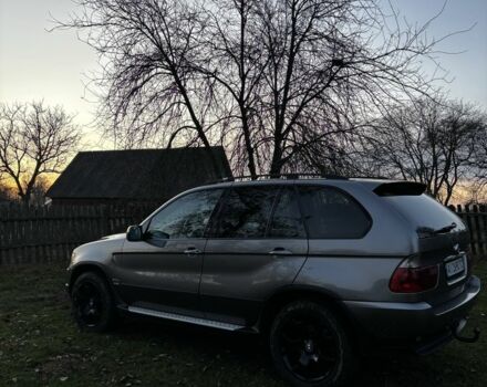 Серый БМВ Х5, объемом двигателя 3 л и пробегом 219 тыс. км за 6000 $, фото 2 на Automoto.ua