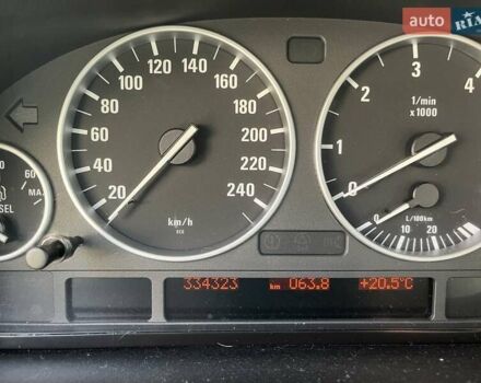 Серый БМВ Х5, объемом двигателя 3 л и пробегом 334 тыс. км за 12500 $, фото 9 на Automoto.ua