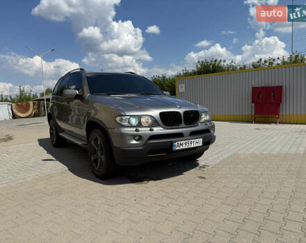Серый БМВ Х5, объемом двигателя 3 л и пробегом 343 тыс. км за 13300 $, фото 14 на Automoto.ua
