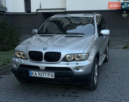Серый БМВ Х5, объемом двигателя 3 л и пробегом 370 тыс. км за 10000 $, фото 4 на Automoto.ua