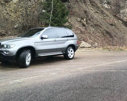 Серый БМВ Х5, объемом двигателя 3 л и пробегом 273 тыс. км за 12000 $, фото 4 на Automoto.ua