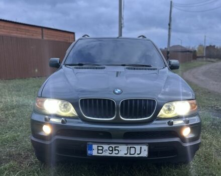 Серый БМВ Х5, объемом двигателя 3 л и пробегом 373 тыс. км за 6400 $, фото 1 на Automoto.ua