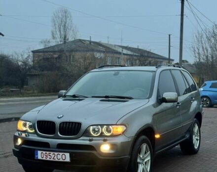 Серый БМВ Х5, объемом двигателя 3 л и пробегом 300 тыс. км за 6650 $, фото 1 на Automoto.ua