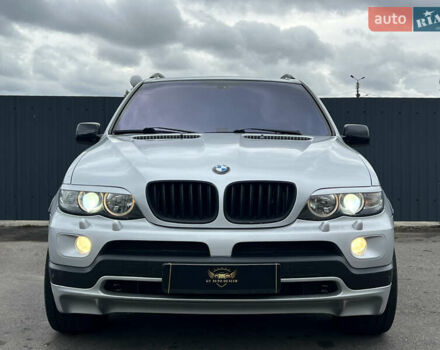 Серый БМВ Х5, объемом двигателя 4.8 л и пробегом 205 тыс. км за 11500 $, фото 1 на Automoto.ua