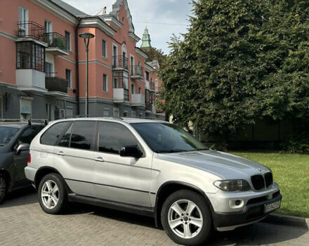 Серый БМВ Х5, объемом двигателя 3 л и пробегом 415 тыс. км за 8300 $, фото 1 на Automoto.ua
