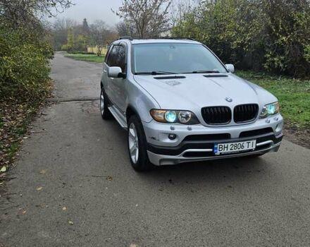 Серый БМВ Х5, объемом двигателя 3 л и пробегом 227 тыс. км за 9000 $, фото 1 на Automoto.ua