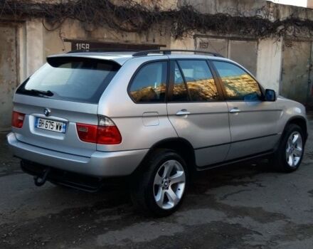 Серый БМВ Х5, объемом двигателя 3 л и пробегом 340 тыс. км за 6500 $, фото 2 на Automoto.ua