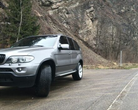 Серый БМВ Х5, объемом двигателя 3 л и пробегом 273 тыс. км за 12000 $, фото 5 на Automoto.ua