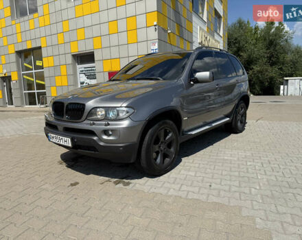 Серый БМВ Х5, объемом двигателя 3 л и пробегом 343 тыс. км за 13300 $, фото 19 на Automoto.ua