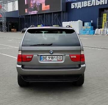 Серый БМВ Х5, объемом двигателя 3 л и пробегом 224 тыс. км за 12000 $, фото 5 на Automoto.ua