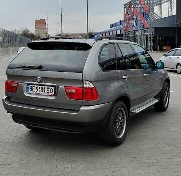 Серый БМВ Х5, объемом двигателя 3 л и пробегом 224 тыс. км за 12000 $, фото 6 на Automoto.ua