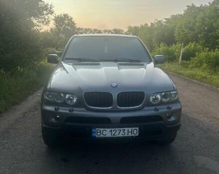 Серый БМВ Х5, объемом двигателя 3 л и пробегом 410 тыс. км за 11000 $, фото 1 на Automoto.ua