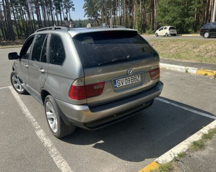 Серый БМВ Х5, объемом двигателя 3 л и пробегом 370 тыс. км за 5500 $, фото 1 на Automoto.ua