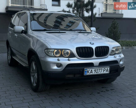 Серый БМВ Х5, объемом двигателя 3 л и пробегом 370 тыс. км за 10000 $, фото 3 на Automoto.ua