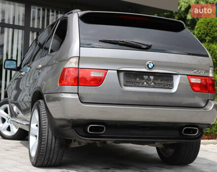 Серый БМВ Х5, объемом двигателя 3 л и пробегом 290 тыс. км за 16500 $, фото 4 на Automoto.ua