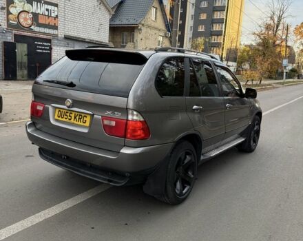 Серый БМВ Х5, объемом двигателя 3 л и пробегом 280 тыс. км за 4500 $, фото 4 на Automoto.ua