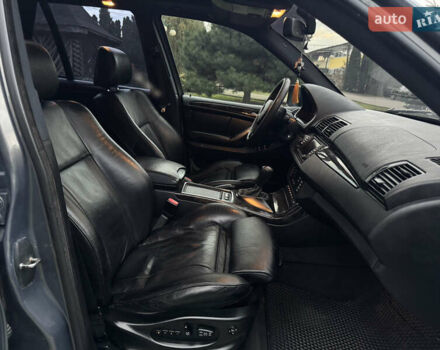 Серый БМВ Х5, объемом двигателя 3 л и пробегом 391 тыс. км за 11700 $, фото 25 на Automoto.ua