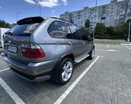 Серый БМВ Х5, объемом двигателя 3 л и пробегом 283 тыс. км за 15000 $, фото 3 на Automoto.ua