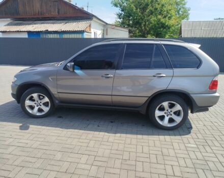 Серый БМВ Х5, объемом двигателя 3 л и пробегом 350 тыс. км за 6200 $, фото 3 на Automoto.ua