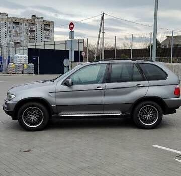 Серый БМВ Х5, объемом двигателя 3 л и пробегом 224 тыс. км за 12000 $, фото 3 на Automoto.ua