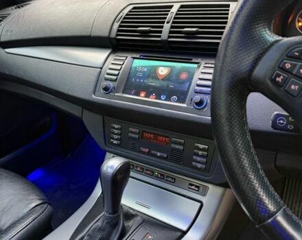 Серый БМВ Х5, объемом двигателя 3 л и пробегом 280 тыс. км за 4500 $, фото 10 на Automoto.ua