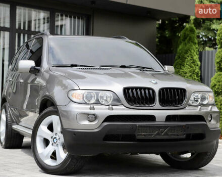 Серый БМВ Х5, объемом двигателя 3 л и пробегом 290 тыс. км за 16500 $, фото 1 на Automoto.ua