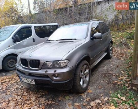 Серый БМВ Х5, объемом двигателя 3 л и пробегом 320 тыс. км за 11500 $, фото 3 на Automoto.ua
