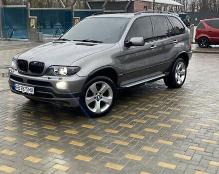 Серый БМВ Х5, объемом двигателя 3 л и пробегом 378 тыс. км за 16000 $, фото 6 на Automoto.ua