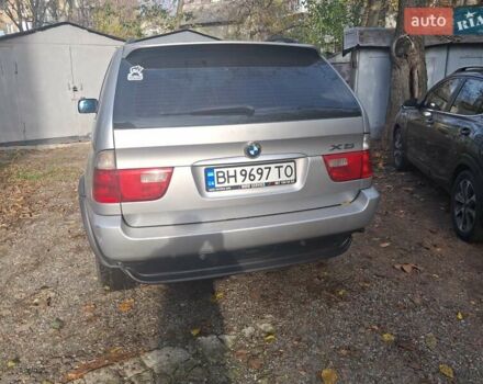 Серый БМВ Х5, объемом двигателя 3 л и пробегом 252 тыс. км за 12800 $, фото 1 на Automoto.ua