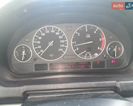 Серый БМВ Х5, объемом двигателя 3 л и пробегом 252 тыс. км за 12800 $, фото 12 на Automoto.ua