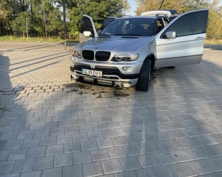 Серый БМВ Х5, объемом двигателя 3 л и пробегом 270 тыс. км за 6600 $, фото 2 на Automoto.ua