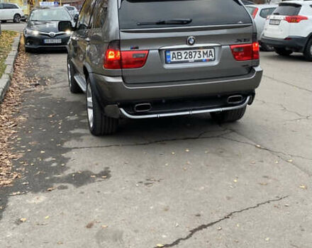 Серый БМВ Х5, объемом двигателя 3 л и пробегом 378 тыс. км за 16000 $, фото 23 на Automoto.ua