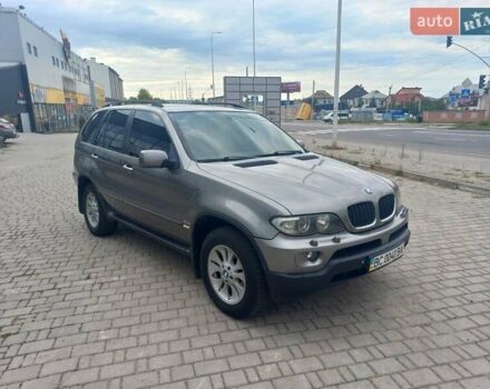 Серый БМВ Х5, объемом двигателя 3 л и пробегом 320 тыс. км за 8450 $, фото 5 на Automoto.ua