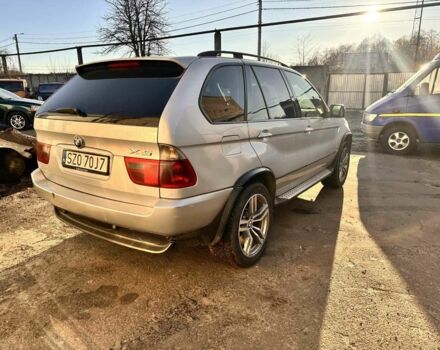 Серый БМВ Х5, объемом двигателя 3 л и пробегом 350 тыс. км за 5700 $, фото 3 на Automoto.ua