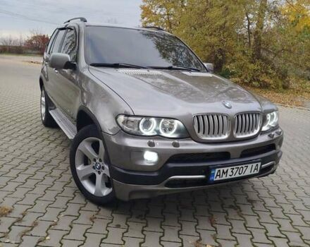 Серый БМВ Х5, объемом двигателя 3 л и пробегом 336 тыс. км за 13000 $, фото 4 на Automoto.ua