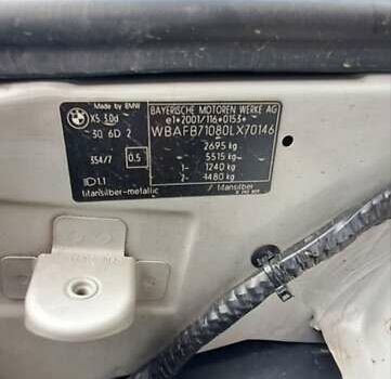 Серый БМВ Х5, объемом двигателя 3 л и пробегом 400 тыс. км за 11800 $, фото 18 на Automoto.ua