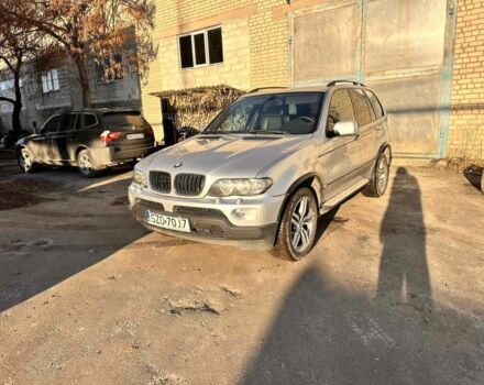 Серый БМВ Х5, объемом двигателя 3 л и пробегом 350 тыс. км за 5700 $, фото 1 на Automoto.ua
