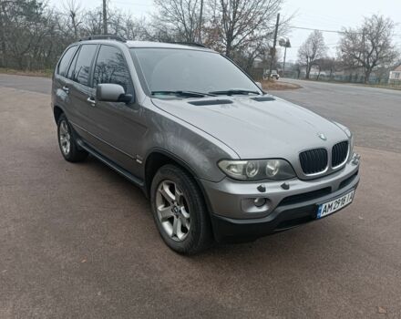 Серый БМВ Х5, объемом двигателя 3 л и пробегом 445 тыс. км за 11000 $, фото 1 на Automoto.ua