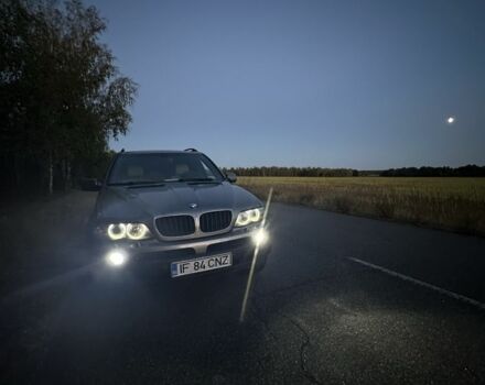 Серый БМВ Х5, объемом двигателя 3 л и пробегом 320 тыс. км за 6800 $, фото 2 на Automoto.ua