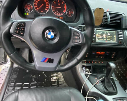 Серый БМВ Х5, объемом двигателя 3 л и пробегом 378 тыс. км за 16000 $, фото 36 на Automoto.ua