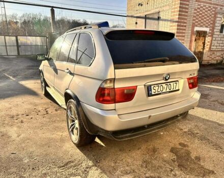 Серый БМВ Х5, объемом двигателя 3 л и пробегом 350 тыс. км за 5700 $, фото 2 на Automoto.ua