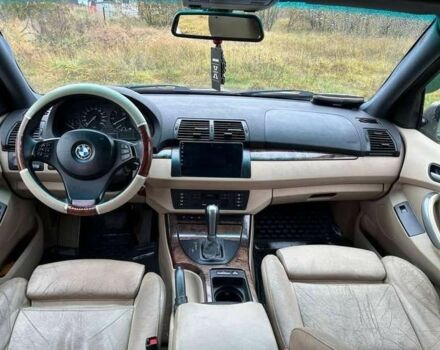 Серый БМВ Х5, объемом двигателя 3 л и пробегом 340 тыс. км за 4642 $, фото 5 на Automoto.ua