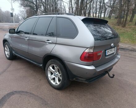 Серый БМВ Х5, объемом двигателя 3 л и пробегом 445 тыс. км за 11000 $, фото 5 на Automoto.ua