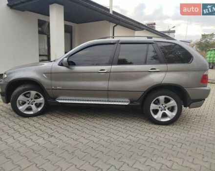 Серый БМВ Х5, объемом двигателя 3 л и пробегом 336 тыс. км за 13000 $, фото 2 на Automoto.ua