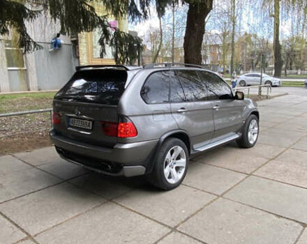 Серый БМВ Х5, объемом двигателя 3 л и пробегом 378 тыс. км за 16000 $, фото 54 на Automoto.ua