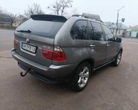 Серый БМВ Х5, объемом двигателя 3 л и пробегом 445 тыс. км за 11000 $, фото 3 на Automoto.ua