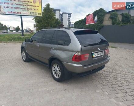 Серый БМВ Х5, объемом двигателя 3 л и пробегом 320 тыс. км за 8450 $, фото 6 на Automoto.ua