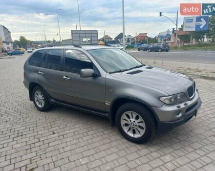 Серый БМВ Х5, объемом двигателя 3 л и пробегом 320 тыс. км за 8450 $, фото 1 на Automoto.ua