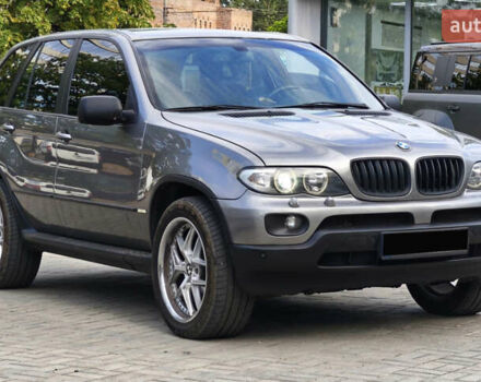 Серый БМВ Х5, объемом двигателя 3 л и пробегом 592 тыс. км за 10500 $, фото 1 на Automoto.ua
